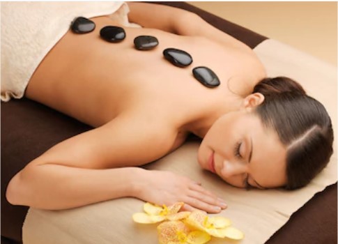 Hot stone therapy melts away tension-Cherry Massage
